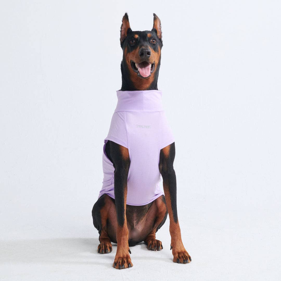 Spark Paws Sunblock Dog T-Shirt - Purple