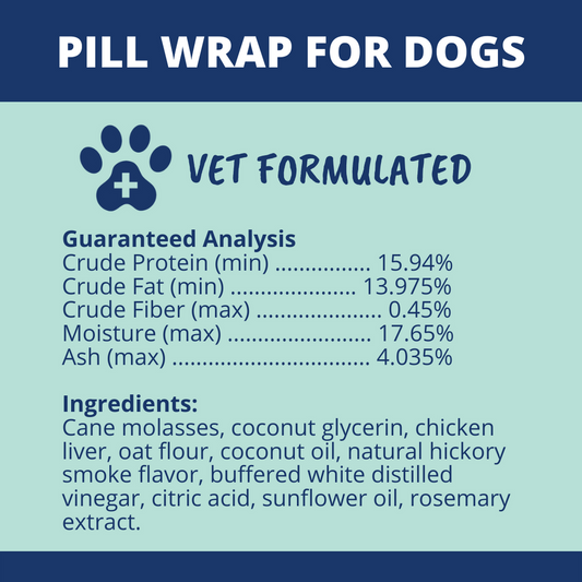 Under The Weather Pill Wrap for Dogs