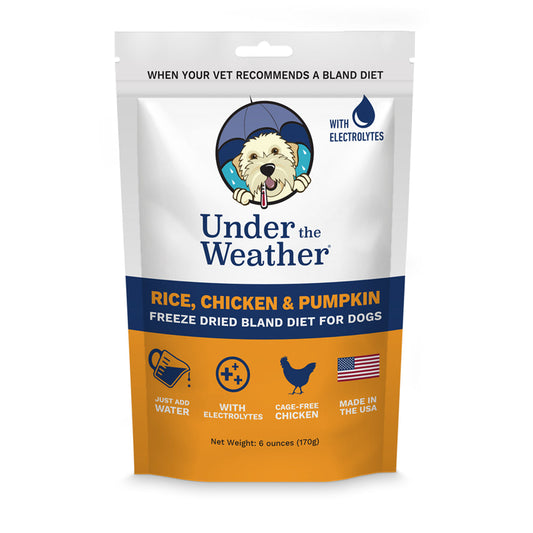 Under The Weather Chicken, Rice, & Pumpkin Bland Diet For Dogs