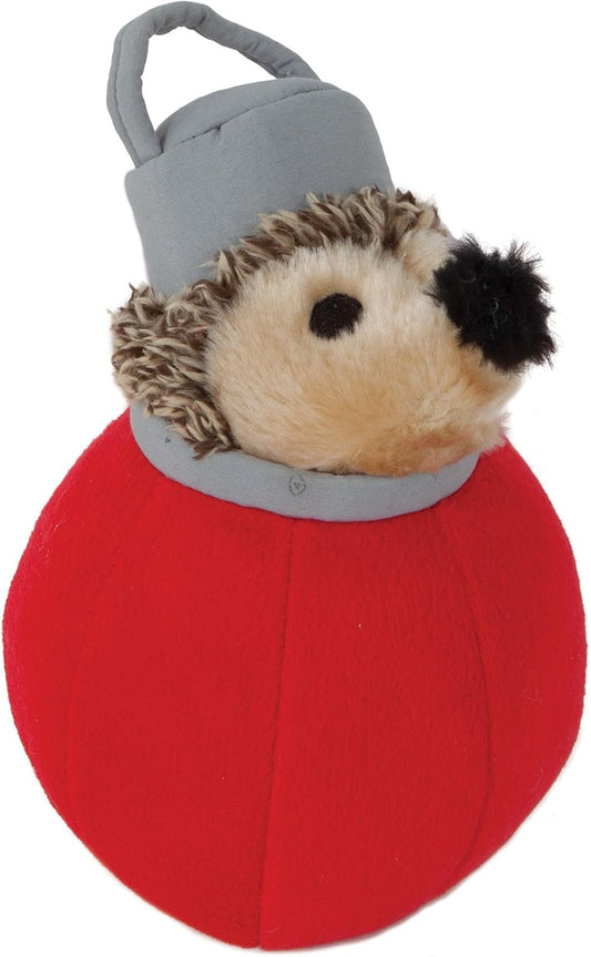 Holiday Heggie Ornament Dog Toy