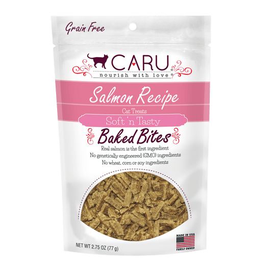 Caru Soft ‘n Tasty Baked Salmon Recipe Bites for Cats