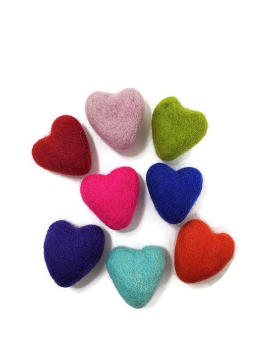 Wool Heart Cat Toy