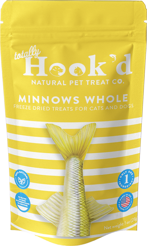 Totally Hook'd Fresh Freeze Dried Minnows 1oz