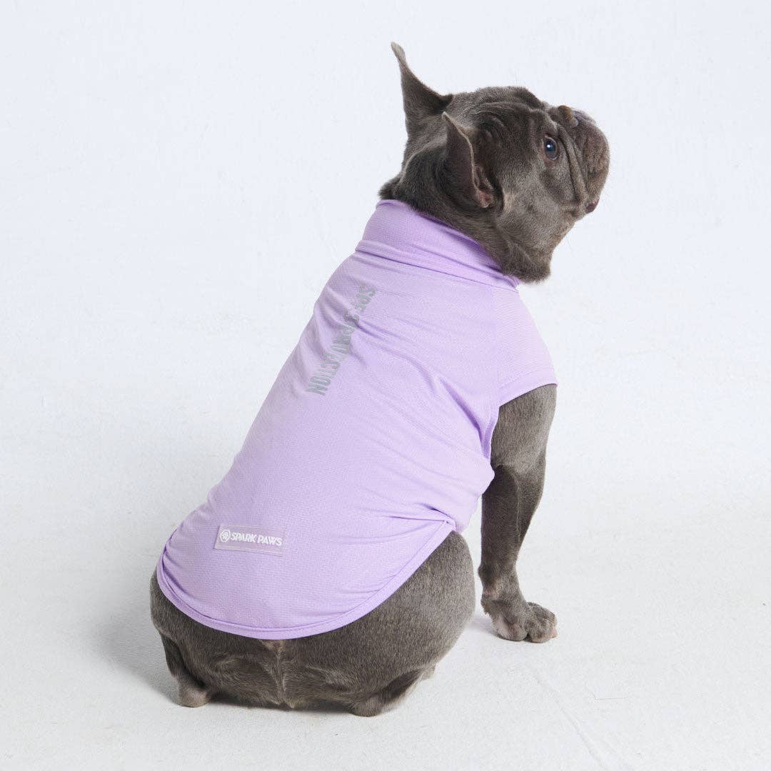 Spark Paws Sunblock Dog T-Shirt - Purple