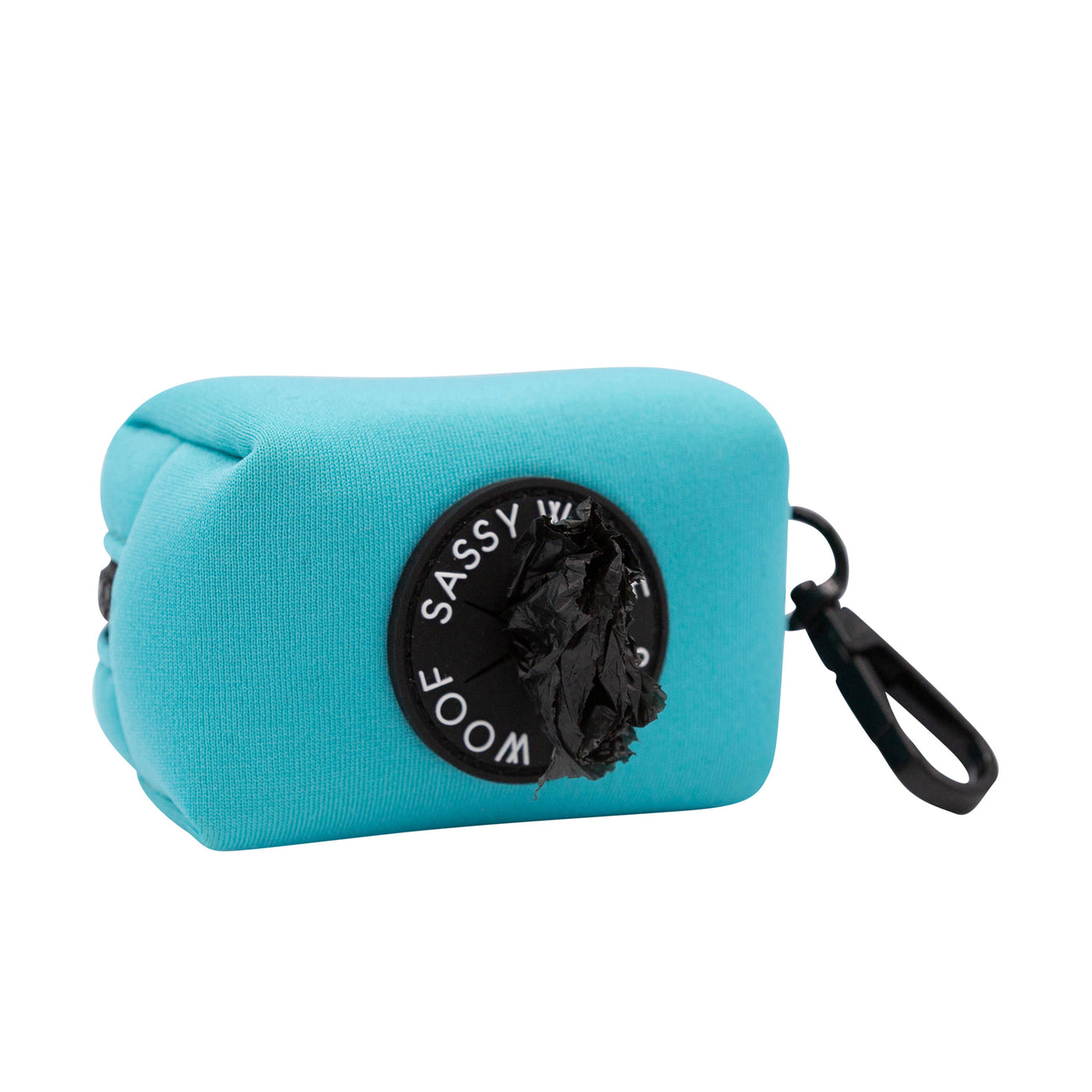 Neon Blue Leash Bag