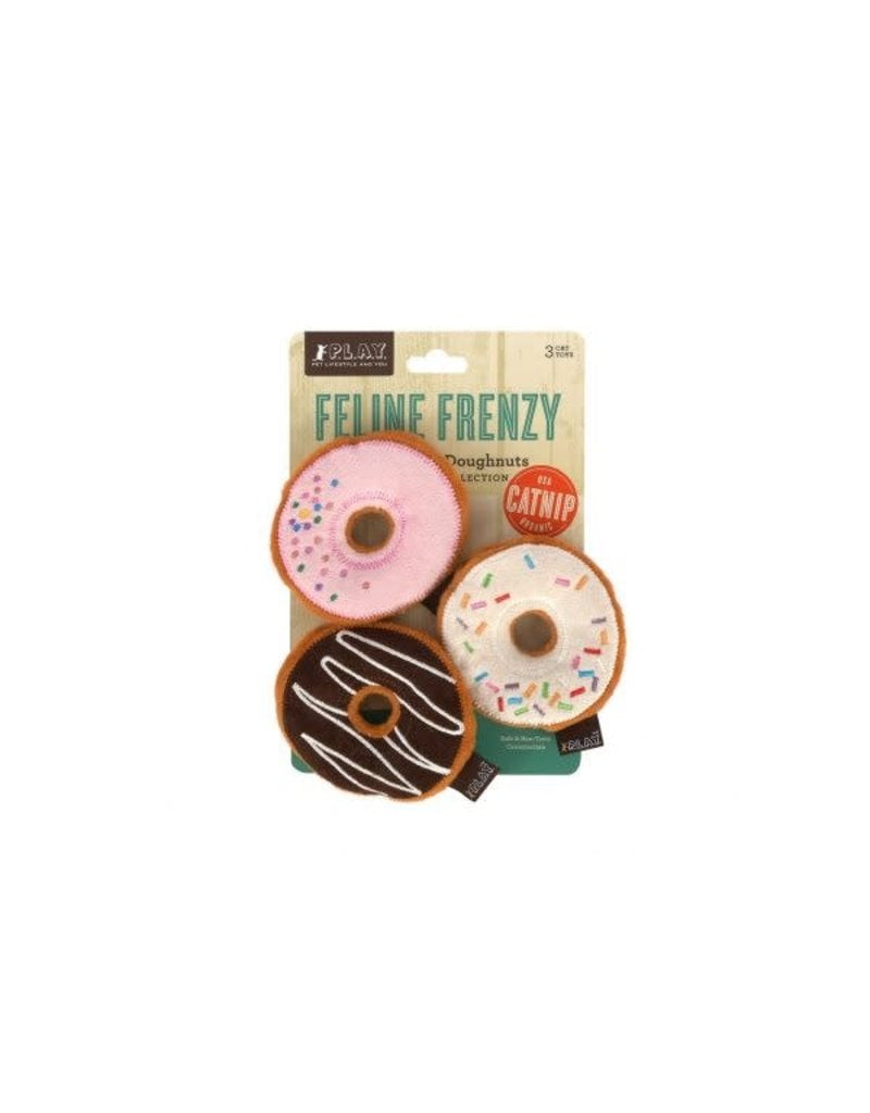 Feline Frenzy Catnip Kitty Kreme Doughnuts