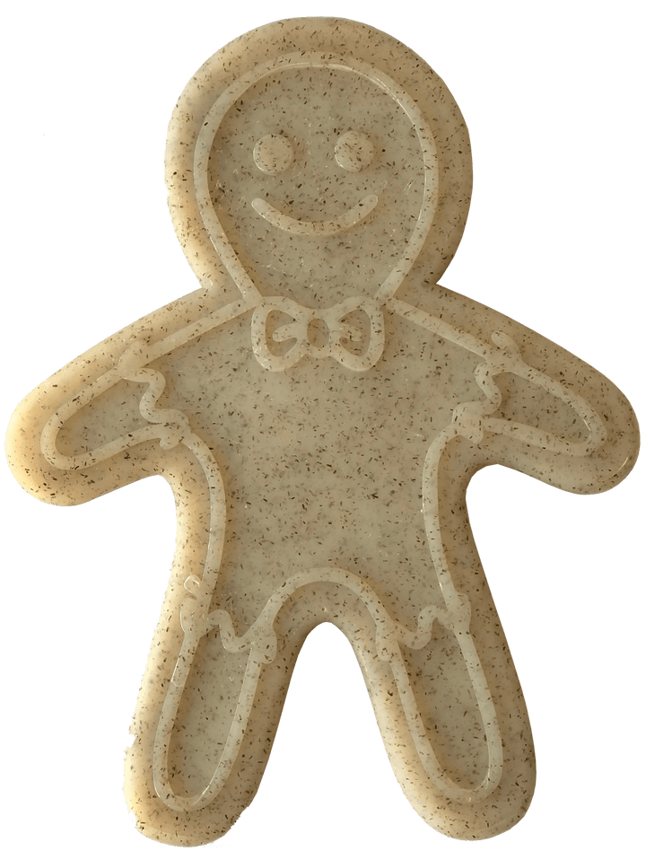 Gingerbread Man Ultra-Durable Nylon Chew Toy